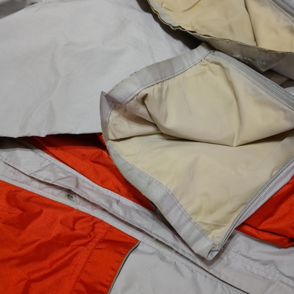 Vintage 80's Adidas Windbreaker Jacket and Pants Medium Red Silver Used. - Picture 13 of 15